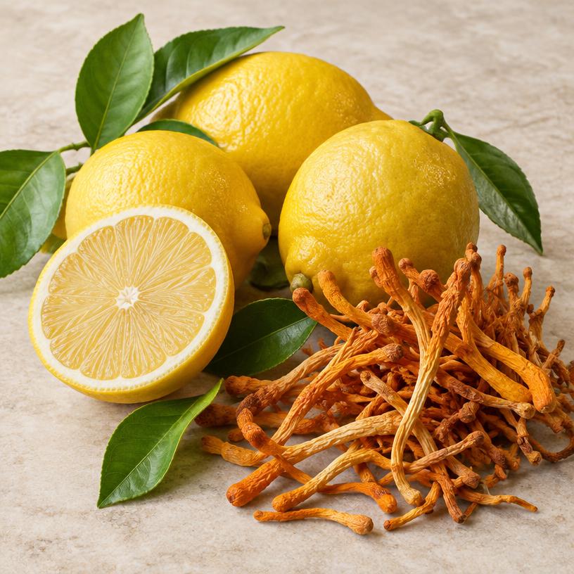 Organic Lemon & Cordyceps Extracts